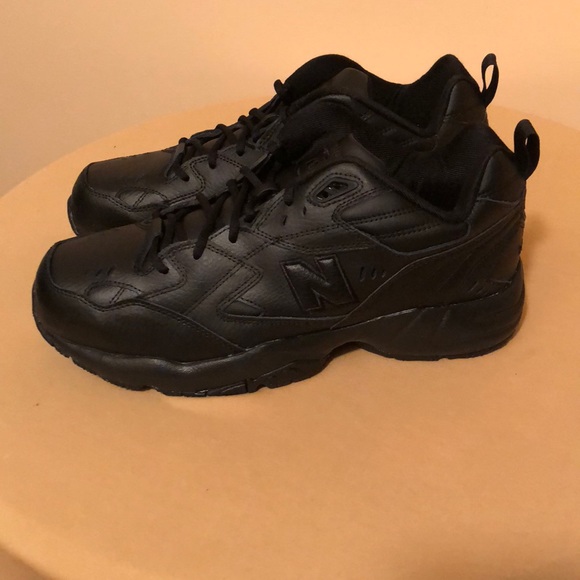 NEW BALANCE men’s 608 V4 BLACK training shoe NWOT - Picture 3 of 6